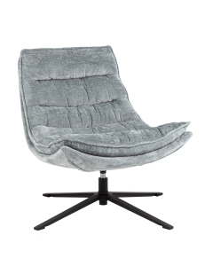 Кресло лаунж Stool Group Lazy серый