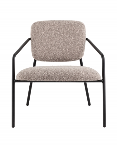 Кресло лаунж Stool Group Rooney серый