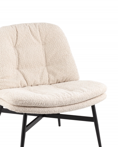 Кресло лаунж Stool Group Tail кремовый