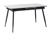 Стол R-home Месси раздвиж. 120-160 Светлый мрамор/Бабочка