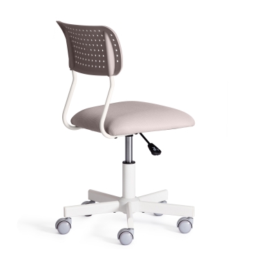 Кресло компьютерное детское Tetchair Funny ткань, серый