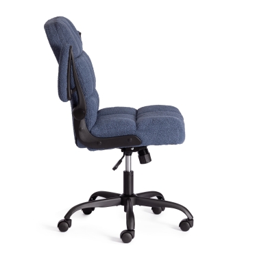Кресло офисное Tetchair Lugano ткань teddy, темно-синий