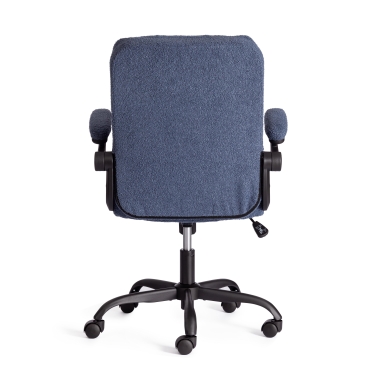 Кресло офисное Tetchair Lugano ткань teddy, темно-синий