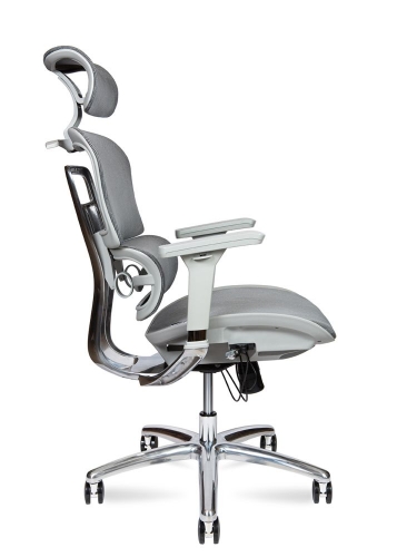 Кресло руководителя Норден Kron aluminium grey