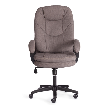 Кресло Tetchair COMFORT LT 22 ткань рогожка Nice, мокко серо-бежевая