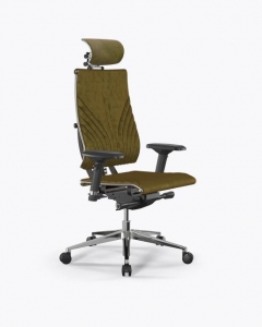 Кресло компьютерное Метта Y 4DF B2-12D - GoyaLE /Kc31/Nc31/D04P/H13mV-3DM26.B32.G25.W03