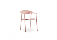 Стул Stool Group Eila пластик розовый