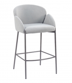 Стул барный Stool Group Melia Б серый