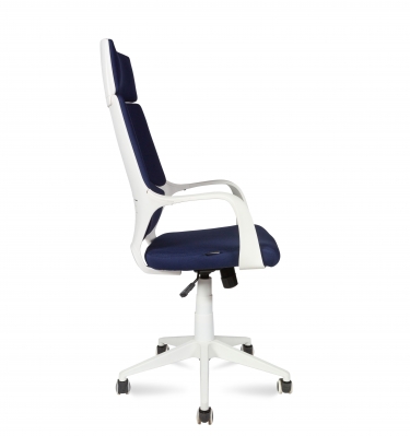 Кресло офисное Norden IQ CX0898H-0-223, White Dark blue