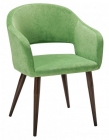 Кресло R-home Oscar Green/т.орех