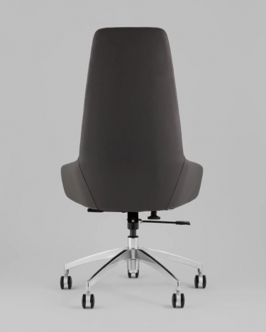 Кресло руководителя Stool Group TopChairs Soulo светло-серый, серый