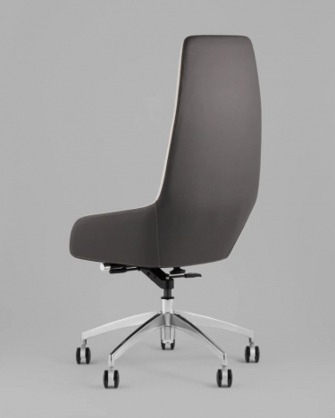 Кресло руководителя Stool Group TopChairs Soulo светло-серый, серый