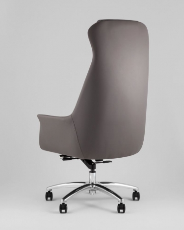 Кресло руководителя Stool Group TopChairs Viking NEW серое