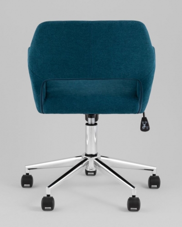 Стул офисный Stool Group ROSS рогожка синий