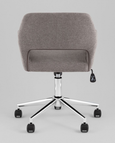 Стул офисный Stool Group ROSS рогожка темно-серый