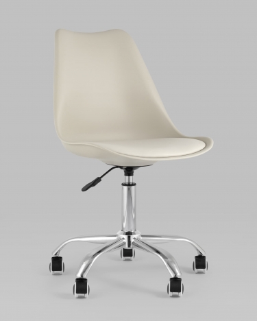 Стул офисный Stool Group BLOK SN пластиковый бежевый