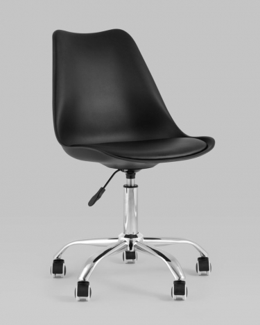 Стул офисный Stool Group BLOK SN пластиковый черный