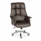 Кресло офисное Норден Президент H-1133-322 leather Темно-коричневый