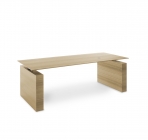 TESLA Стол письменный СВ.ЭВКАЛИПТ/ЧЕРНЫЙ Profoffice 110 101 ECL-L BL