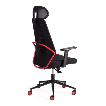 Кресло Tetchair Matrix red ткань, черный