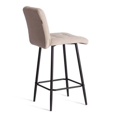 Полубарный стул Tetchair Medeo/Медео велюр, бежевый, 7, 42х56х102 см