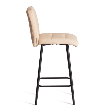 Полубарный стул Tetchair Medeo/Медео экокожа , бежевый, 42х56х102 см