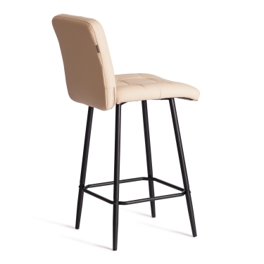 Полубарный стул Tetchair Medeo/Медео экокожа , бежевый, 42х56х102 см