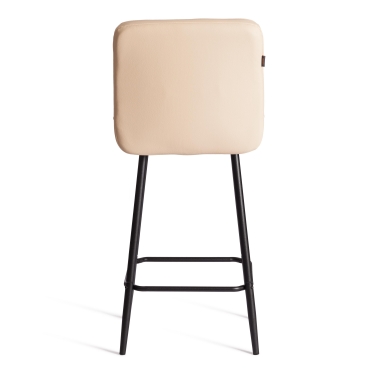 Полубарный стул Tetchair Medeo/Медео экокожа , бежевый, 42х56х102 см