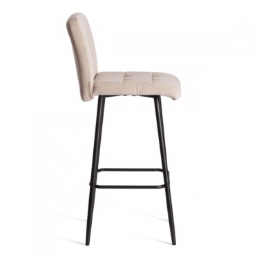 Барный стул Tetchair Medeo/Медео велюр, бежевый, 7, 45х56х113 см