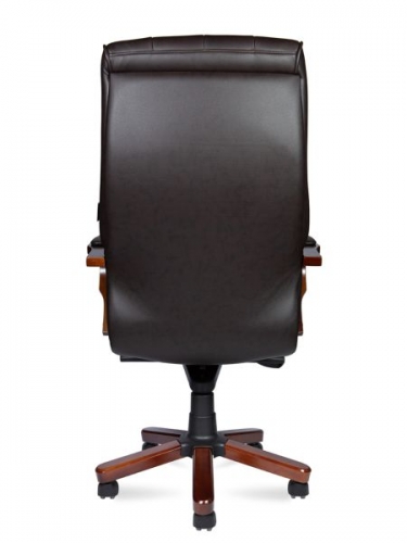 Кресло офисное Норден Боттичелли P2338-L0828 leather Темно-коричневая