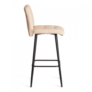 Барный стул Tetchair Medeo/Медео экокожа , бежевый, 45х56х113 см