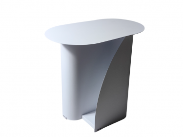 Журнальный столик Stool Group Yvaine металл белый