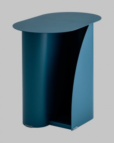 Журнальный столик Stool Group Yvaine металл синий
