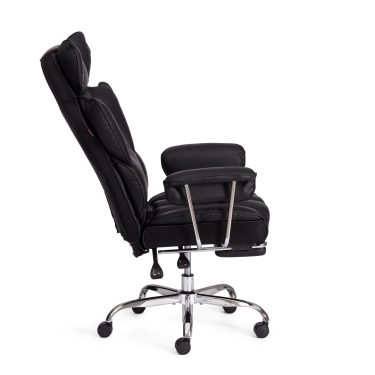 Кресло Tetchair Comfy CR кож/зам, черный