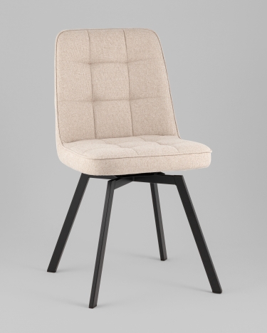 Стул Stool Group Pleid вращающийся кремовый 2 шт.