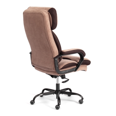 Кресло руководителя Tetchair Duke metal BL ткань, светло-коричневый, KUB 03/TW-24