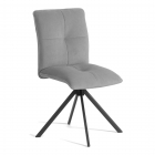 Стул обеденный Tetchair Sweet поворотный механизм 360, велюр, серый, 29