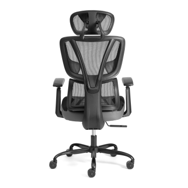 Кресло Tetchair iCobra ткань / иск. кожа, черный / серый