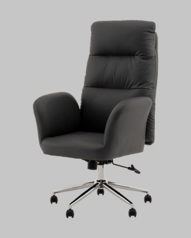 Кресло руководителя Stool Group TopChairs Solid серый