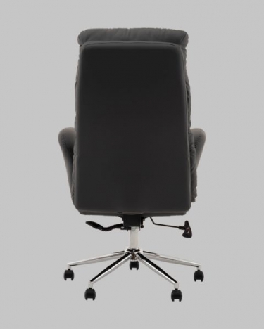 Кресло руководителя Stool Group TopChairs Solid серый