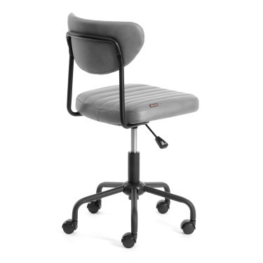 Кресло Tetchair SLIM иск. замша, Grey Cерый