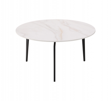Журнальный столик Stool Group Aliara светлая керамика