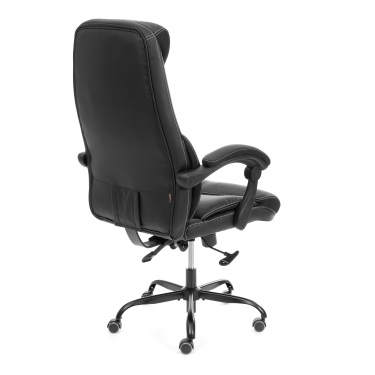 Кресло руководителя Tetchair Cambridge metalBL кож/зам/ткань, черный/черный, 36-6/11