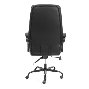 Кресло руководителя Tetchair Cambridge metalBL кож/зам/ткань, черный/черный, 36-6/11