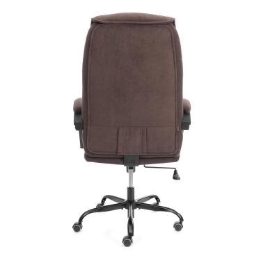 Кресло руководителя Tetchair OREON metalBL велюр, коричневый, 6