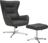 Кресло-реклайнер Everprof Everprof Apple Ткань Темно-серый