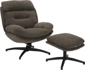 Кресло-реклайнер Everprof Everprof Kiwi Ткань Темно-коричневый