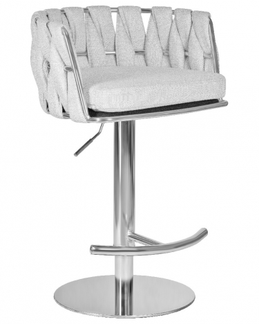 Стул барный DOBRIN DOBRIN OSCAR серый LAR-275-17