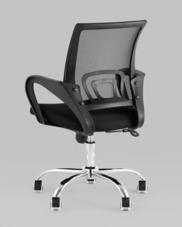 Кресло офисное Stool Group TopChairs Simple New черный спинка сетка