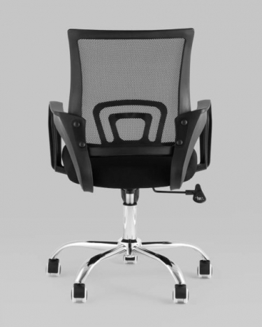 Кресло офисное Stool Group TopChairs Simple New черный спинка сетка